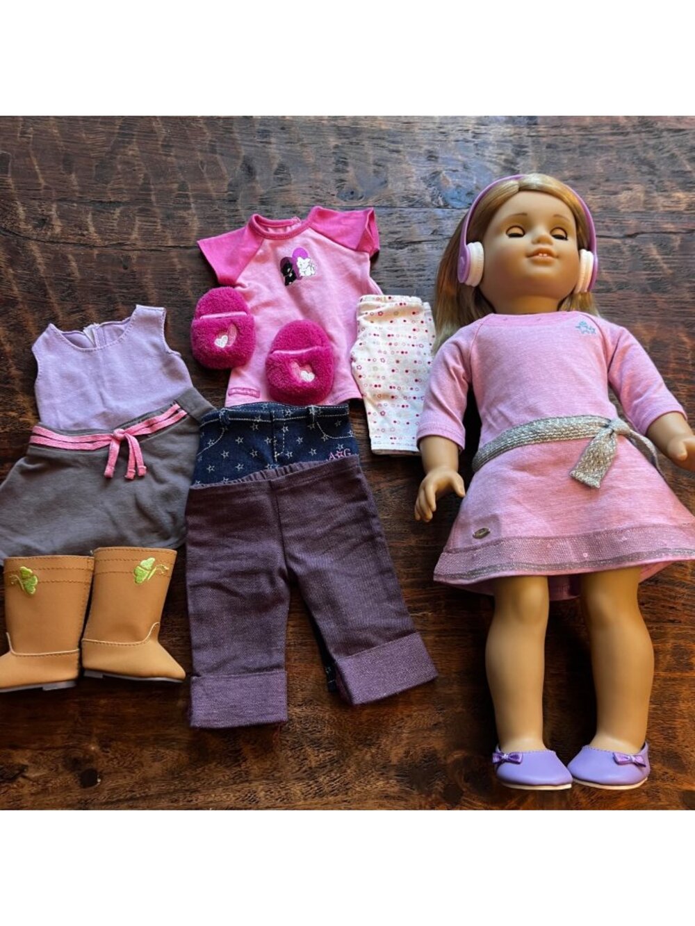 American Girl Truly Me #53 Blonde With Brown Eyes Lot Retired